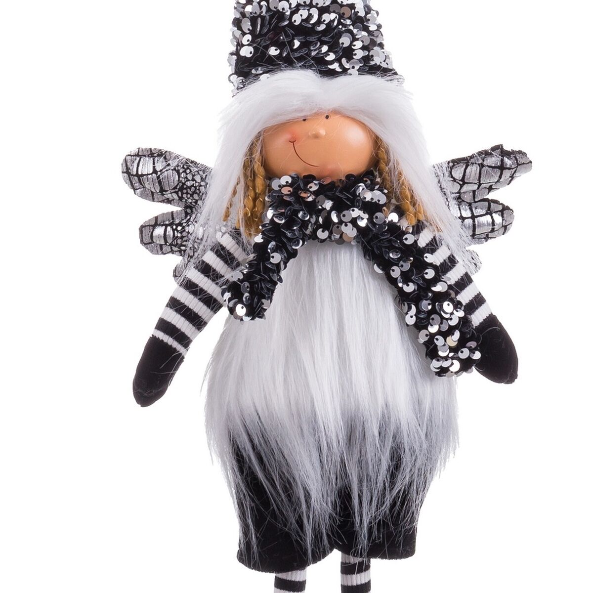 Weihnachtsschmuck Schwarz 16 x 9 x 60 cm